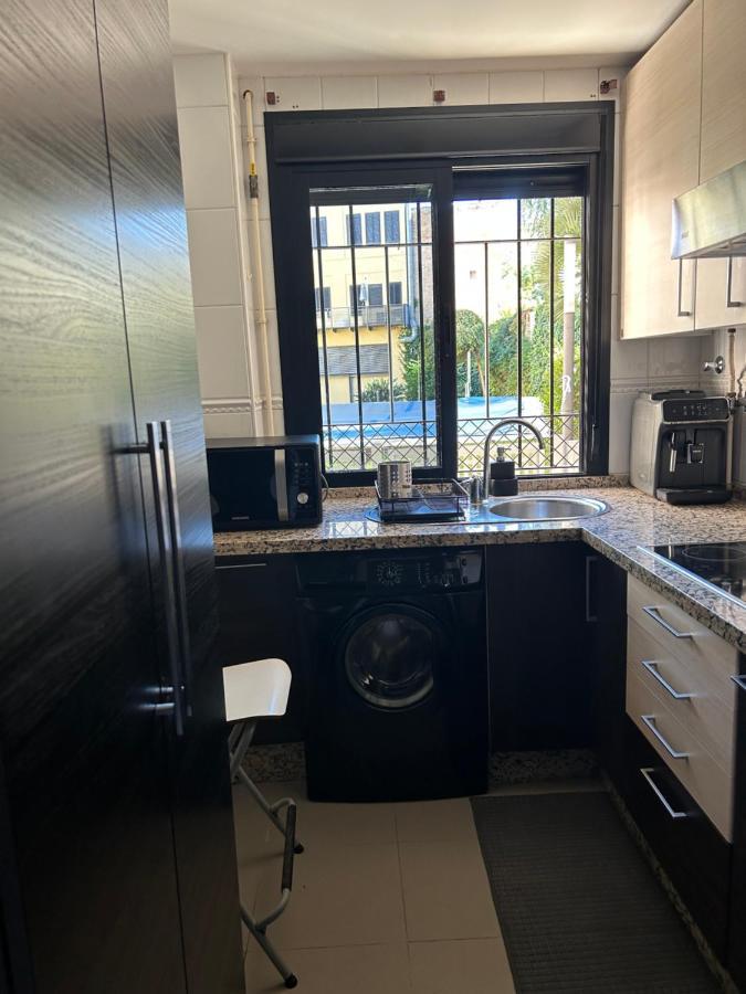 Apartamento Proximo Al Centro De 2 Dormitorios Con Piscina De Temporada Sevilla Exterior foto